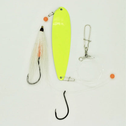 SeaSnare Fluke Pro - Original 3-Way Swivel Sliding Bottom Hook Spoon Rig Nantucket Series