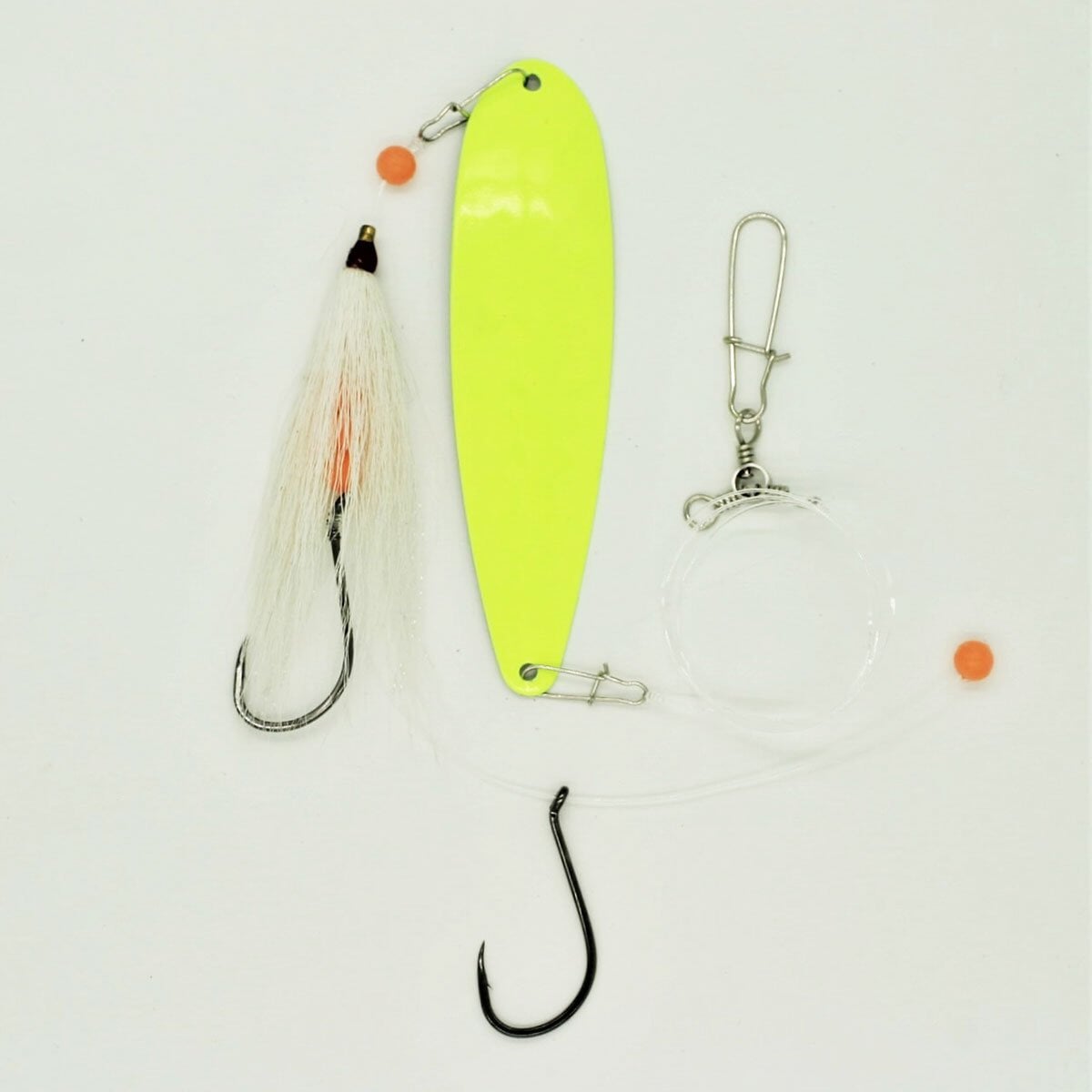 SeaSnare Fluke Pro - Original 3-Way Swivel Sliding Bottom Hook Spoon Rig