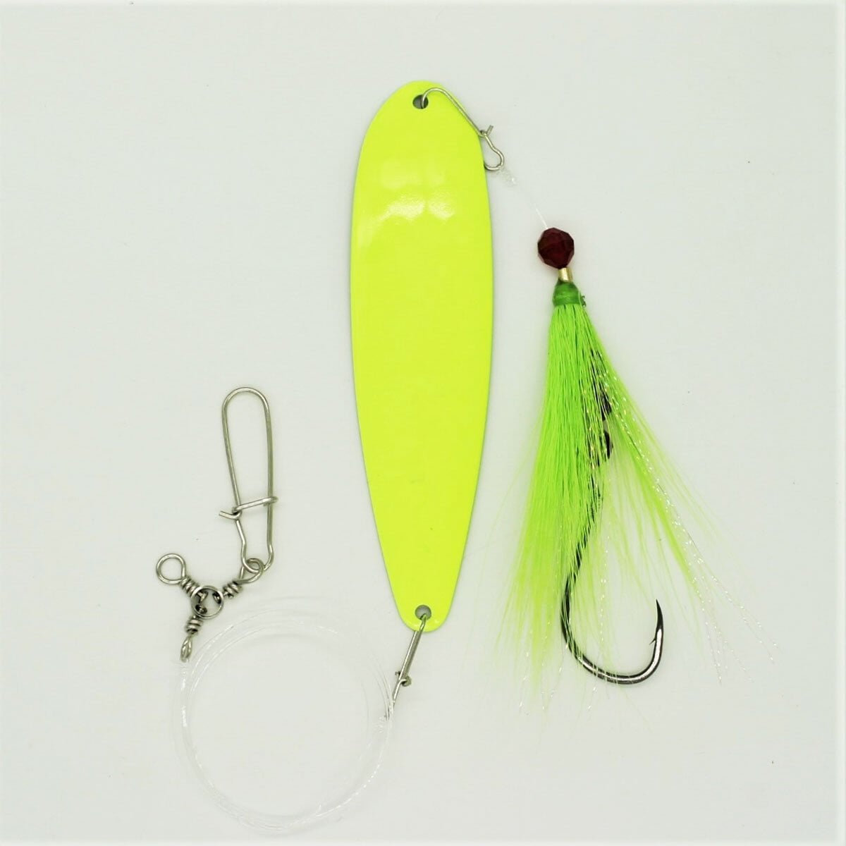 SeaSnare Fluke Pro - Original 3-Way Swivel Single Hook Spoon Rig