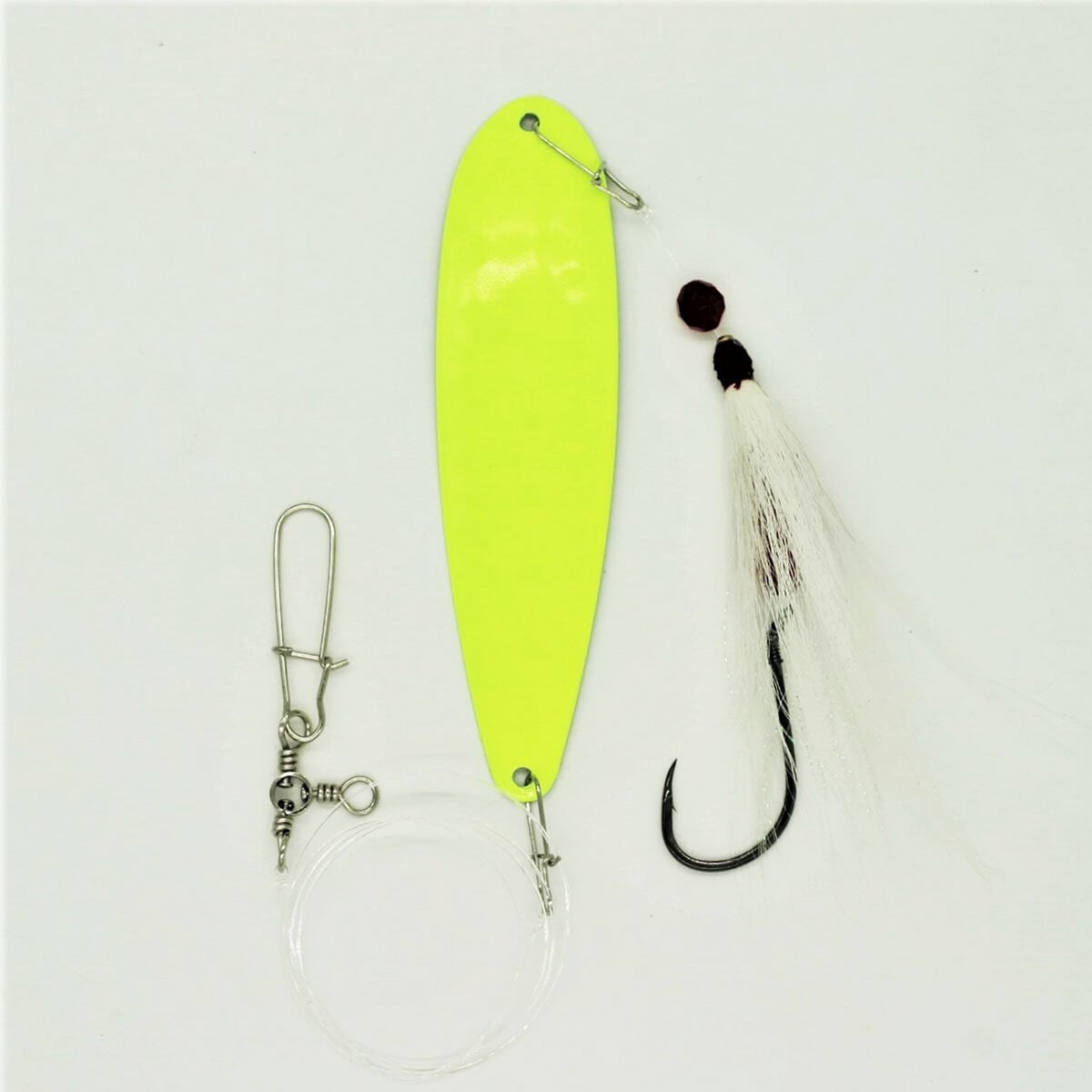 SeaSnare Fluke Pro - Original 3-Way Swivel Single Hook Spoon Rig