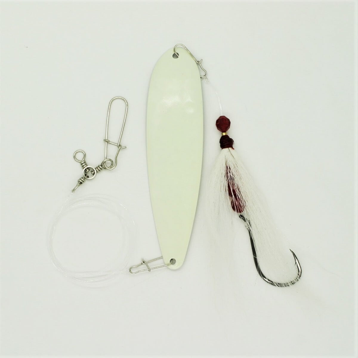 SeaSnare Fluke Pro - Original 3-Way Swivel Single Hook Spoon Rig