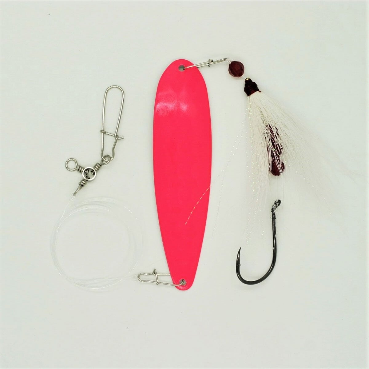 SeaSnare Fluke Pro - Original 3-Way Swivel Single Hook Spoon Rig