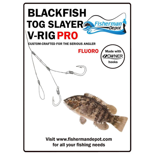 SeaSnare Tog Pro - Professional Blackfish / Tog V Rig - - Owner Hooks